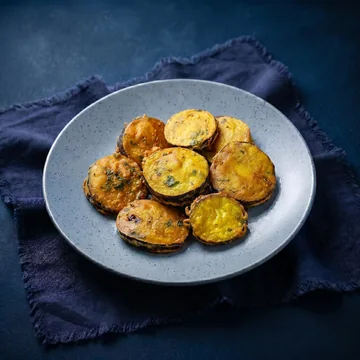 Aubergine Pakora fra Fest-Bests udvalg